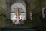PICTURES/Paris Day 3 - Sacre Cour Crypt/t_Crypt - Priest Saying Mass.JPG